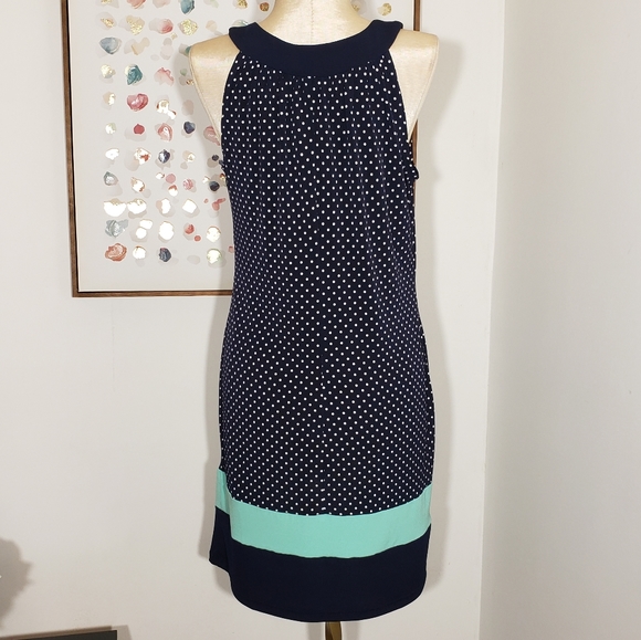 Sweet Storm polka dot sleeveless dress size Medium - Picture 5 of 7
